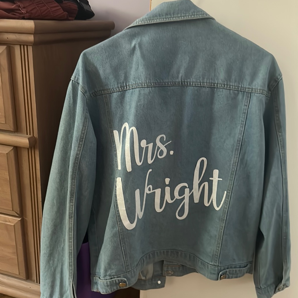 Mrs Wright Jean Jacket